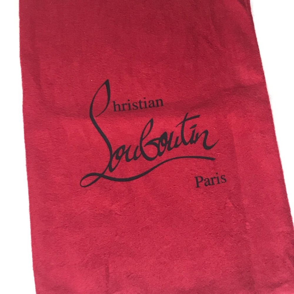 Original Christian Louboutin Red Dust Bag 9" X 14"